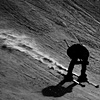 Skiing in the dark