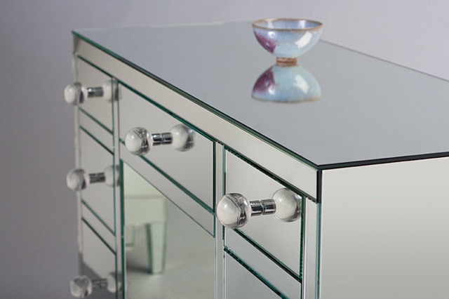 Mirrored Vanity