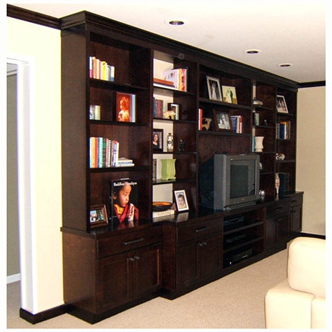 Bookcase/TV/Storage