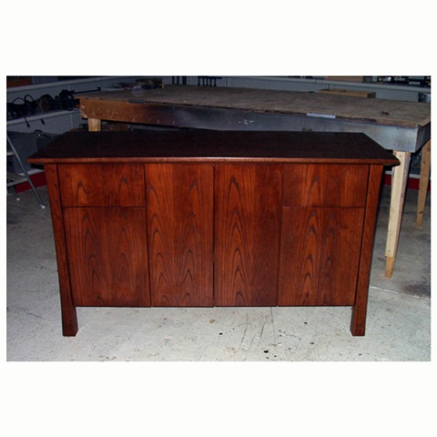 Media Cabinet in Ash
