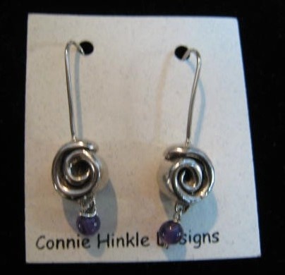 swirl earrings 