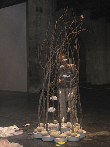 Ghost Fish Ghost Forest at Modern Art Museum in Bordeaux