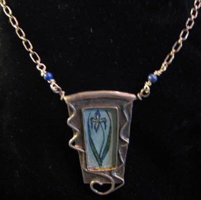 iris necklace