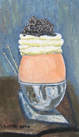 Caviar painting