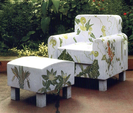 Amazonian Flower Chair