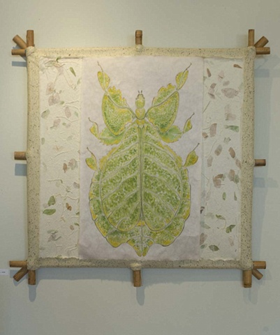 Leaf insect Yellow