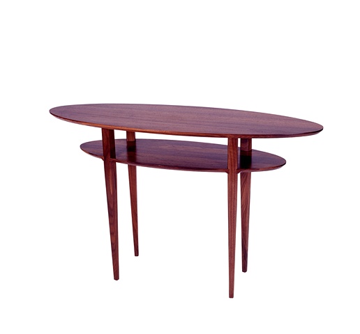 Elliptical Console Table