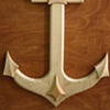 Carved  Anchor