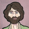 bearded lady
