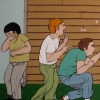 pg.6 She showed the boys her wound....she needed something, but they were disgusted