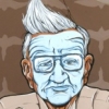 my grandpa has/had beautiful hair