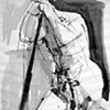 Nude with Stick