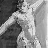 Male Figure, Arms Outstretched