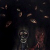 Detail 1 of  "The Flying Spectators"