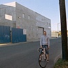 Sean, biking Brooklyn
