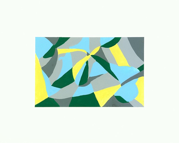 Light Blue, Light Yellow, & Dark Green