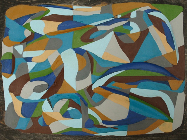 Stained Plywood #1