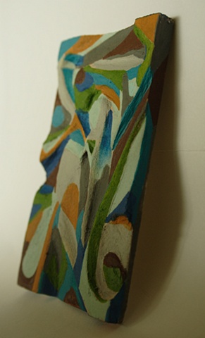 Small Painting/Sculpture #3 side view 2