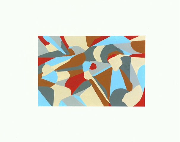 Red, Brown, Light Blue, & Cream 2