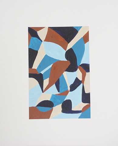 3 Blues, Brown,& Cream