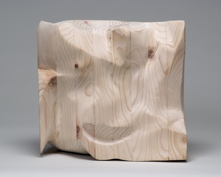 Freestanding Laminated Wood Sculpture