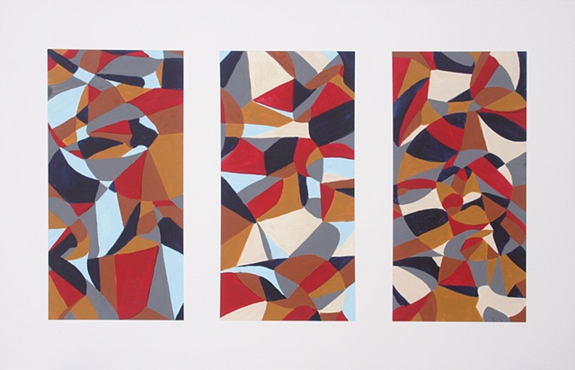 optical art; high contrast color theory; spatial art theory