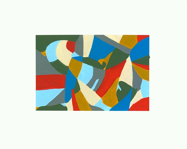 Dark Green, Blues, Red, Pink & Yellow