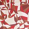 Red, Brown, Pink, Light Cream 