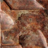 Hammered Copper Mini-relief #4