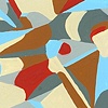 Red, Brown, Light Blue, & Cream 2