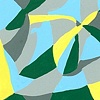 Light Blue, Light Yellow, & Dark Green