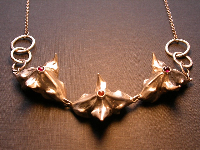"Devil's Head" Caltrop necklace