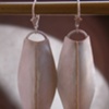 Sterling Earrings with Gold Detail