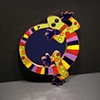 Circle Lizard Mirror