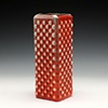 Red Bubble Vase