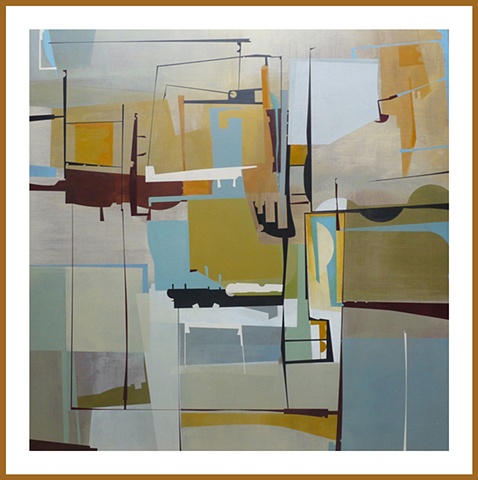 Constructivist/ Architectural painting/ James Kennedy/ www.jameskenedyonline.com