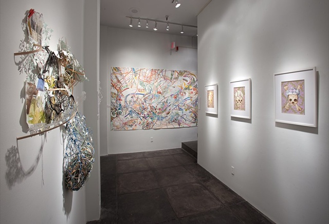 Haute Macabre #1, #2, and #3
Installation View
15th Annual No Dead Artists
Jonathan Ferrara Gallery
New Orleans, LA