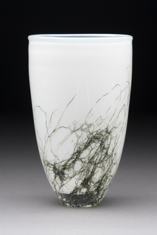 Spun Steel Vase