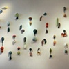 Botanical Duet Wall Installation for LURE at Sherrie Gallerie, March 2008