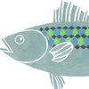 Striped Bass, Saugatuck Cup Fish Series