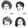 Oprah Hairdo History for Radar Magazine