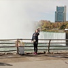 Girl with suitcase