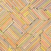 Untitled (Rolled, canvas with multi-colored paint).