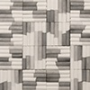 Untiled (rolled filter paper, three shades of grey),
