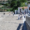 Project Flying Carpet Belalc&aacute;zar, workshop performance at llavaderos (ancient laundry room)
photography: Rosana Cam&aacute;ra