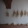 Exhibition Flying Carpet Prayers at El P&oacute;sito, performance workshop props