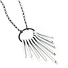 Keychain Fringe Necklace (detail)