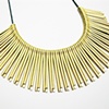 Gold Fringe Necklace (detail)