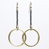 Gold Hoop Drops