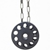 Large Black Spool on chain (detail)
